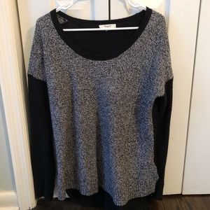 Madewell Color Block Sweater